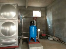 平乡增压供水设备(供水增压泵安装示意图)