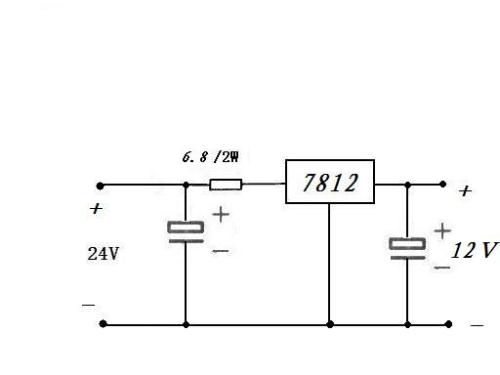 24v转12v简单的方法